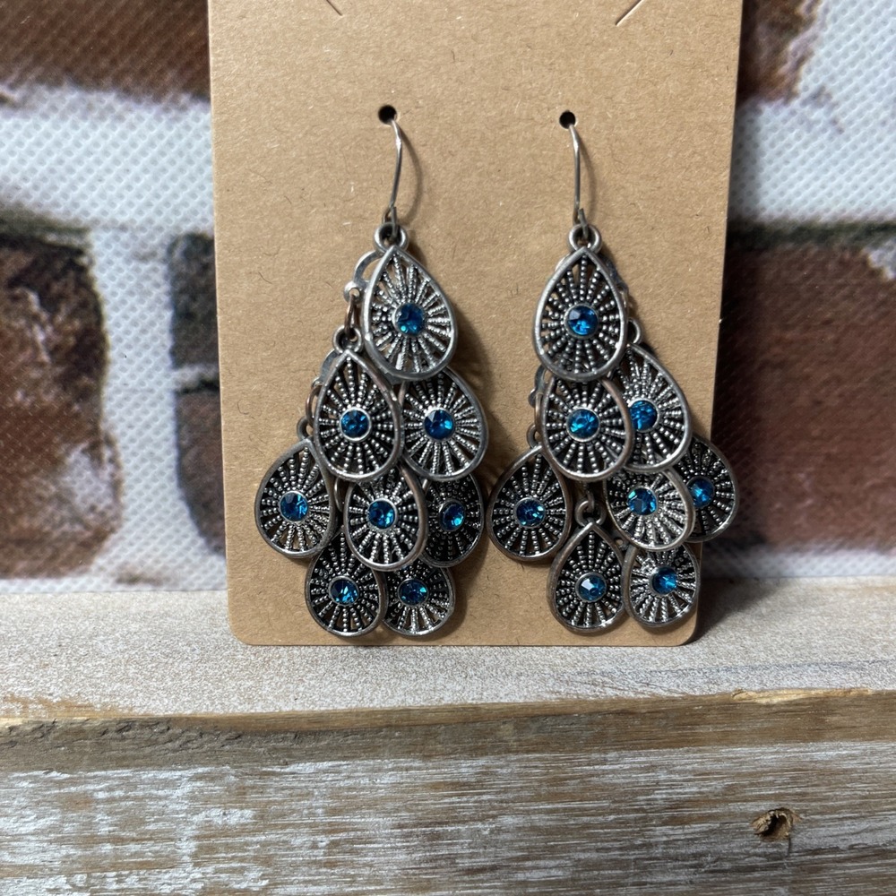 New Designer Drop Dangle Earrings Gift Retro Women Party Vacaton Jewelry - Picture 3 of 3